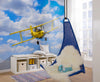 Komar Biplane Vlies Fotobehang 400x250cm 8 Banen Sfeer | Yourdecoration.nl