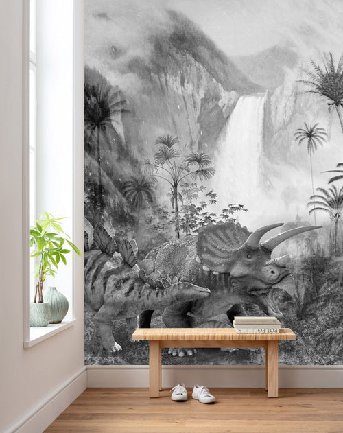 Komar Vlies Fotobehang Iax4 0020 Jurassic Waterfall Interieur | Yourdecoration.nl