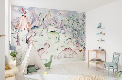 Komar Vlies Fotobehang Iax8 0037 Dino Playground Interieur | Yourdecoration.nl