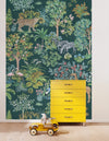 Komar Vlies Fotobehang Inx4 055 Happy Jungle Interieur | Yourdecoration.nl