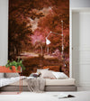 Komar Vlies Fotobehang Inx4 090 Autumna Rosso Interieur | Yourdecoration.nl