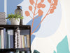 Komar Vlies Fotobehang Inx6 085 Tropical Shapes Detail | Yourdecoration.nl