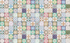 Komar Marrakech Mosaik Vlies Fotobehang 400x250cm 4 banen | Yourdecoration.nl