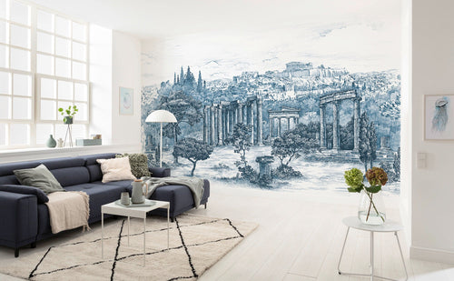 Komar Ruins Vlies Fotobehang 400x250cm 8 banen Sfeer | Yourdecoration.nl