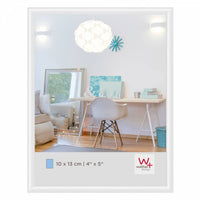 Walther Design New Lifestyle Kunststof Fotolijst 10x13cm Wit Voorzijde | Yourdecoration.nl