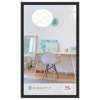 Walther Design New Lifestyle Kunststof Fotolijst 10x18cm Zwart Voorzijde | Yourdecoration.nl