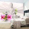 Artgeist Buddha and Orchids Vlies Fotobehang Sfeer | Yourdecoration.nl