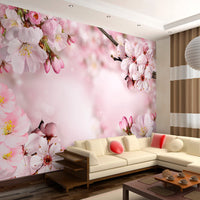 Fotobehang - Spring Cherry Blossom - Vliesbehang