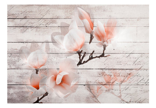 Fotobehang - Subtlety of the Magnolia - Vliesbehang