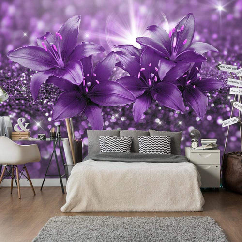 Artgeist Masterpiece of Purple Vlies Fotobehang Sfeer | Yourdecoration.nl