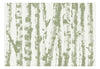 Fotobehang - Stately Birches Third Variant - Vliesbehang