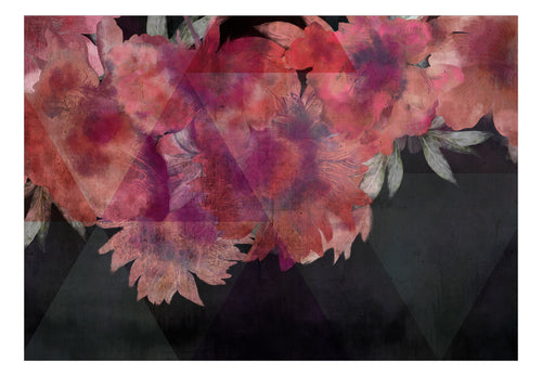 Fotobehang - Romantic Flowers - Vliesbehang