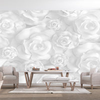 Fotobehang - Plaster Flowers - Vliesbehang