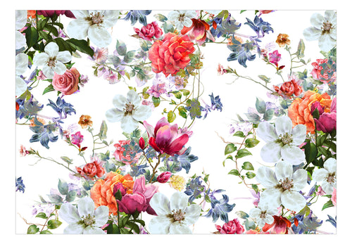 Fotobehang - Multi-Colored Bouquets - Vliesbehang