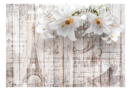 Fotobehang - Parisian Lilies - Vliesbehang