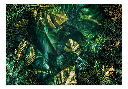 Fotobehang - Emerald Jungle - Vliesbehang