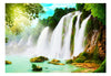 Fotobehang - The Beauty of Nature Waterfall - Vliesbehang