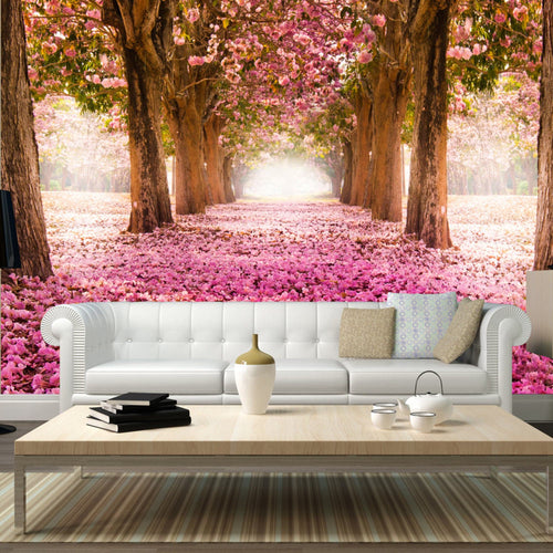 Fotobehang - Pink Grove - Vliesbehang