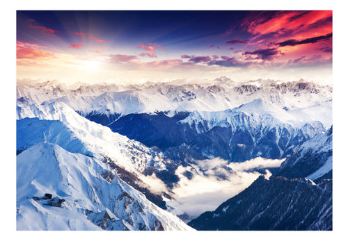Fotobehang - Magnificent Alps - Vliesbehang