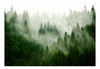 Fotobehang - Mountain Forest Green - Vliesbehang