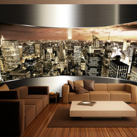 Fotobehang - Panorama of New York City - Vliesbehang