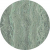 Komar Green Marble Fotobehang 125x125cm Rond | Yourdecoration.nl