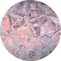 Komar Glossy Crystals Fotobehang 125x125cm Rond | Yourdecoration.nl