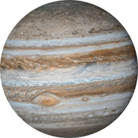 Komar Jupiter Fotobehang 125x125cm Rond | Yourdecoration.nl