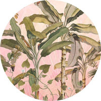 Komar Botany Fotobehang 125x125cm Rond | Yourdecoration.nl