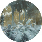 Komar Exotic Jungle Fotobehang 125x125cm Rond | Yourdecoration.nl