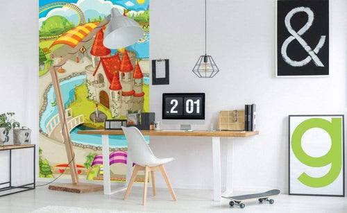 Dimex Beautiful Park Fotobehang 150x250cm 2 banen Sfeer | Yourdecoration.nl