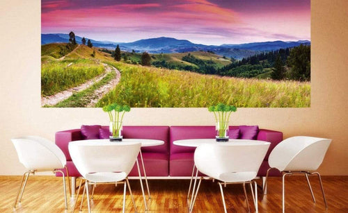 Dimex Blooming Hills Fotobehang 375x150cm 5 banen Sfeer | Yourdecoration.nl