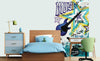 Dimex Blue Guitar Fotobehang 150x250cm 2 banen Sfeer | Yourdecoration.nl