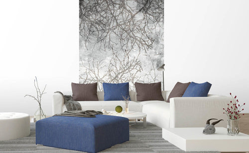 Dimex Branch Abstract Fotobehang 150x250cm 2 banen sfeer | Yourdecoration.nl