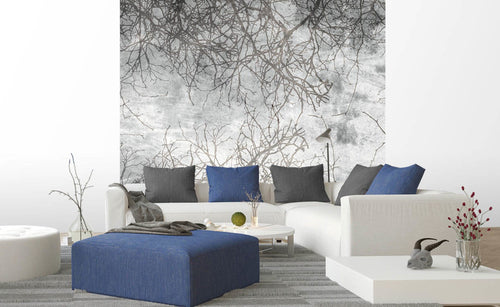 Dimex Branch Abstract Fotobehang 225x250cm 3 banen sfeer | Yourdecoration.nl
