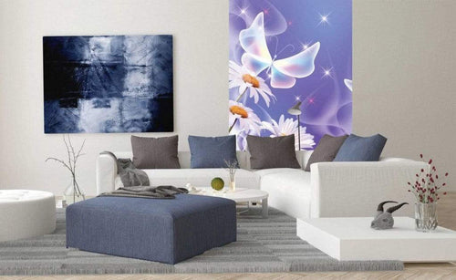 Dimex Butterfly Fotobehang 150x250cm 2 banen Sfeer | Yourdecoration.nl