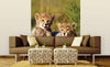 Dimex Cheetah Fotobehang 225x250cm 3 banen Sfeer | Yourdecoration.nl