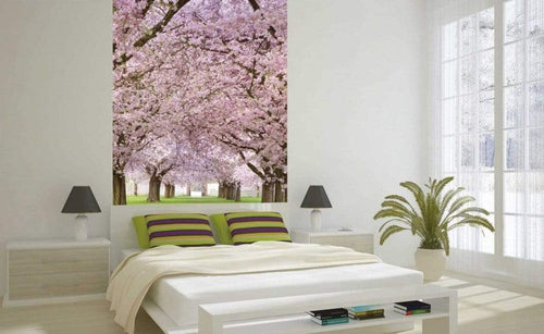 Dimex Cherry Trees Fotobehang 150x250cm 2 banen Sfeer | Yourdecoration.nl