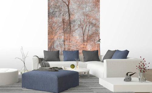 Dimex Colorful Forest Abstract Fotobehang 150x250cm 2 banen sfeer | Yourdecoration.nl