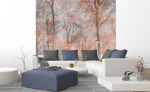 Dimex Colorful Forest Abstract Fotobehang 225x250cm 3 banen sfeer | Yourdecoration.nl