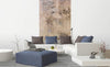 Dimex Concrete Abstract Fotobehang 150x250cm 2 banen sfeer | Yourdecoration.nl
