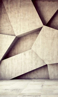 Dimex Concrete Background Fotobehang 150x250cm 2 banen | Yourdecoration.nl