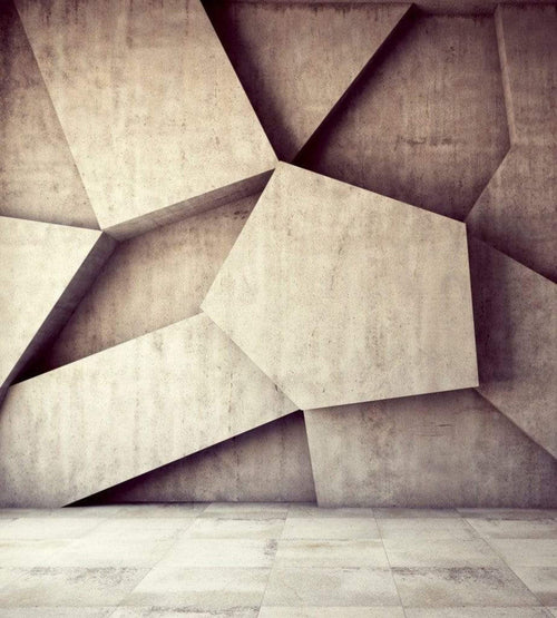 Dimex Concrete Background Fotobehang 225x250cm 3 banen | Yourdecoration.nl