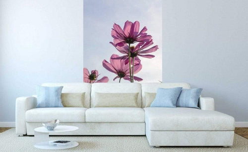 Dimex Cosmos Flowers Fotobehang 150x250cm 2 banen Sfeer | Yourdecoration.nl