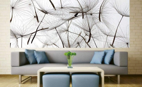 Dimex Dandelion Seeds Fotobehang 375x150cm 5 banen Sfeer | Yourdecoration.nl