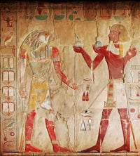 Dimex Egypt Painting Fotobehang 225x250cm 3 banen | Yourdecoration.nl
