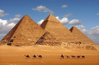Dimex Egypt Pyramid Fotobehang 375x250cm 5 banen | Yourdecoration.nl