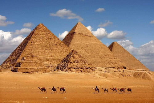 Dimex Egypt Pyramid Fotobehang 375x250cm 5 banen | Yourdecoration.nl