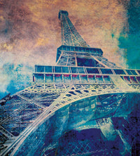 Dimex Eiffel Tower Abstract I Fotobehang 225x250cm 3 banen | Yourdecoration.nl