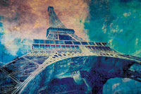 Dimex Eiffel Tower Abstract I Fotobehang 375x250cm 5 banen | Yourdecoration.nl
